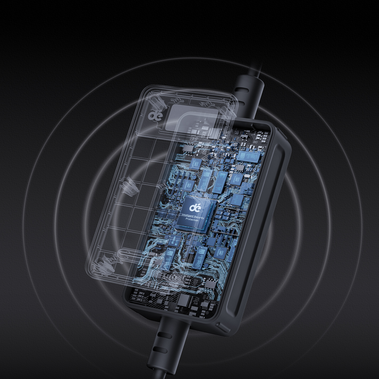 dé 11kW Portable Charger with 10m Cable (APP VERSION) aprašymas - Prekės nuotrauka