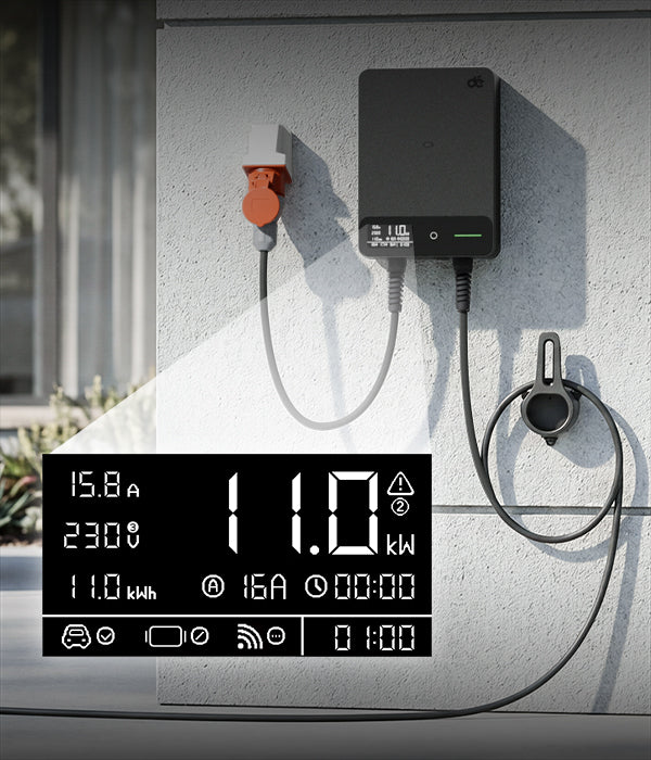 dé 11kW Wallbox with 10m Cable (APP VERSION) aprašymas - Prekės nuotrauka