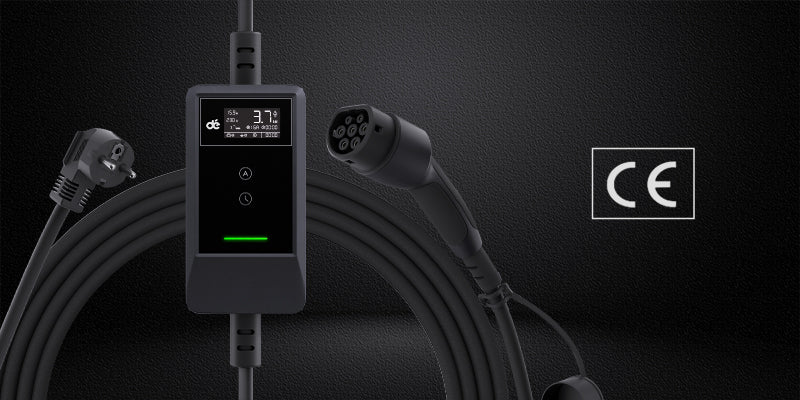 dé 3kW Portable Charger with 7m Cable (APP VERSION) aprašymas - Prekės nuotrauka