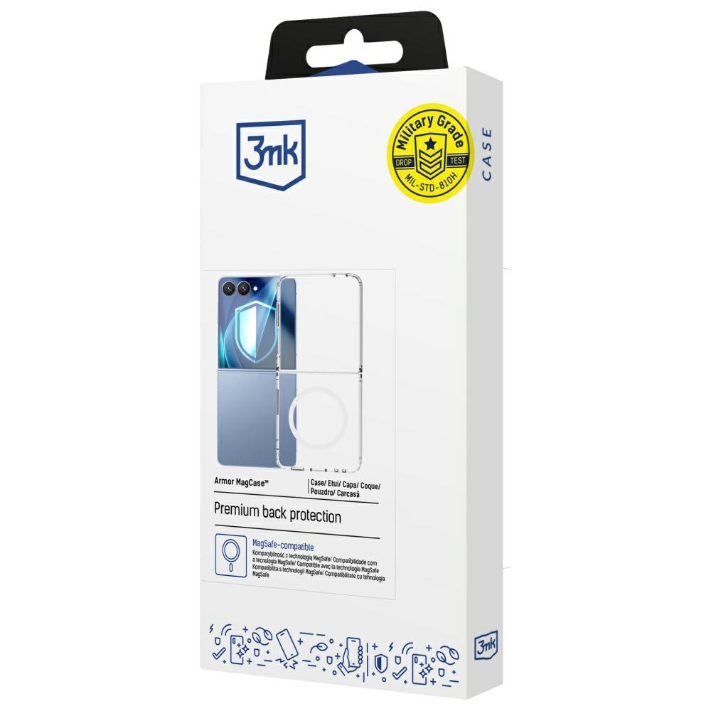 Dėklas 3MK Armor MagDėklas for Samsung Galaxy Z Flip7 aprašymas - Prekės nuotrauka