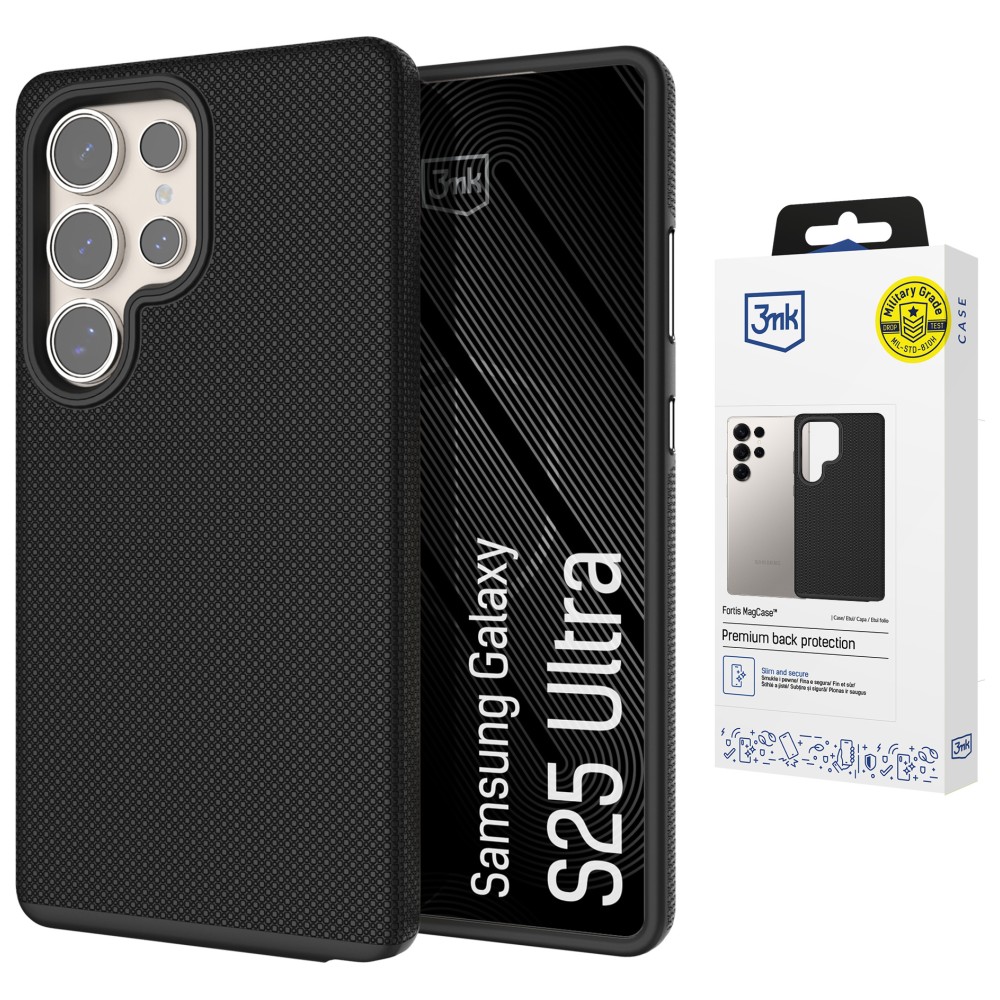 Dėklas 3MK Fortis MagSamsung Galaxy S25 Ultra aprašymas - Prekės nuotrauka Dėklas 3MK Fortis MagSamsung Galaxy S25 Ultra aprašymas - Prekės nuotrauka