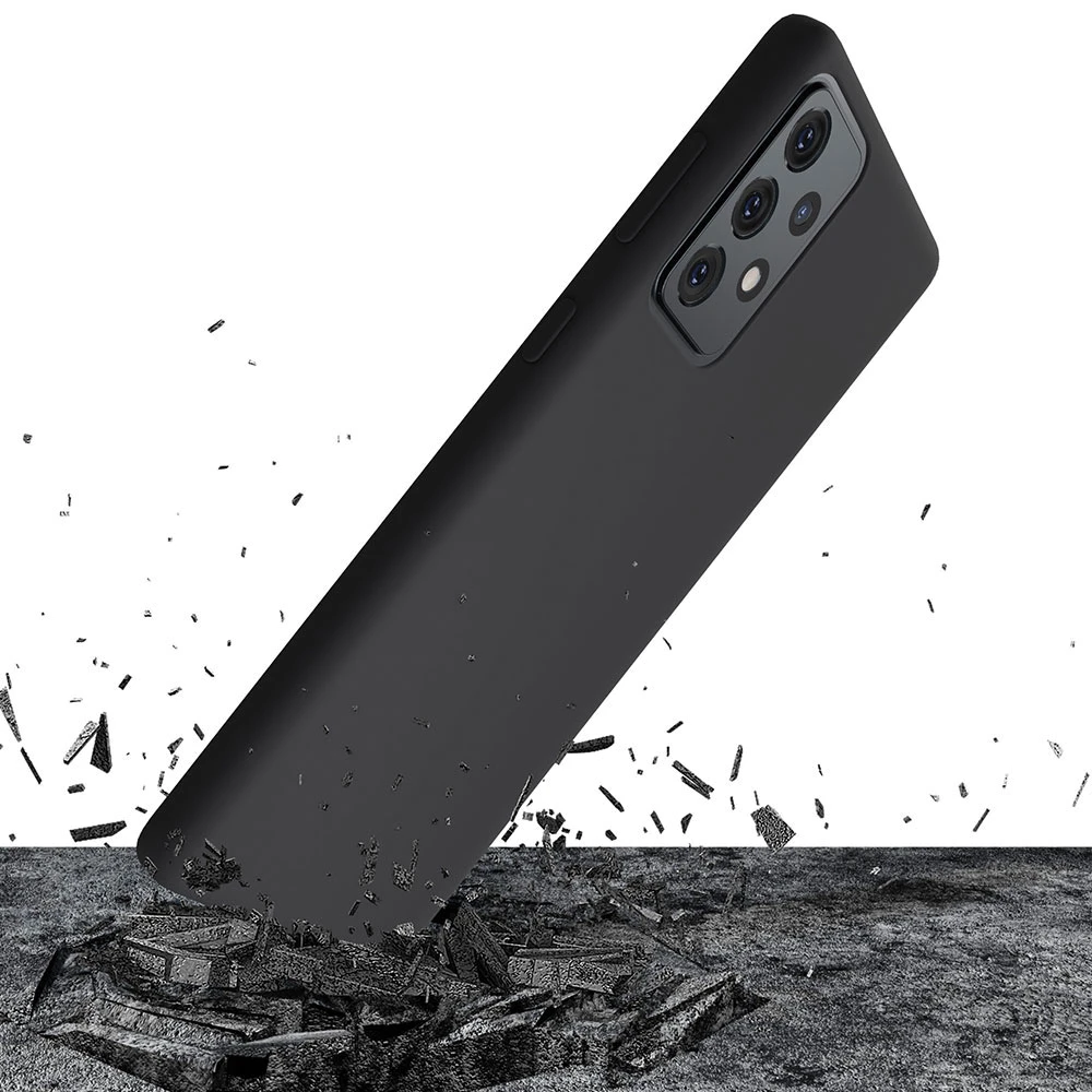 Dėklas 3MK Silikoninis dėklas skirtas Samsung Galaxy A16 juodos spalvos aprašymas - Prekės nuotrauka