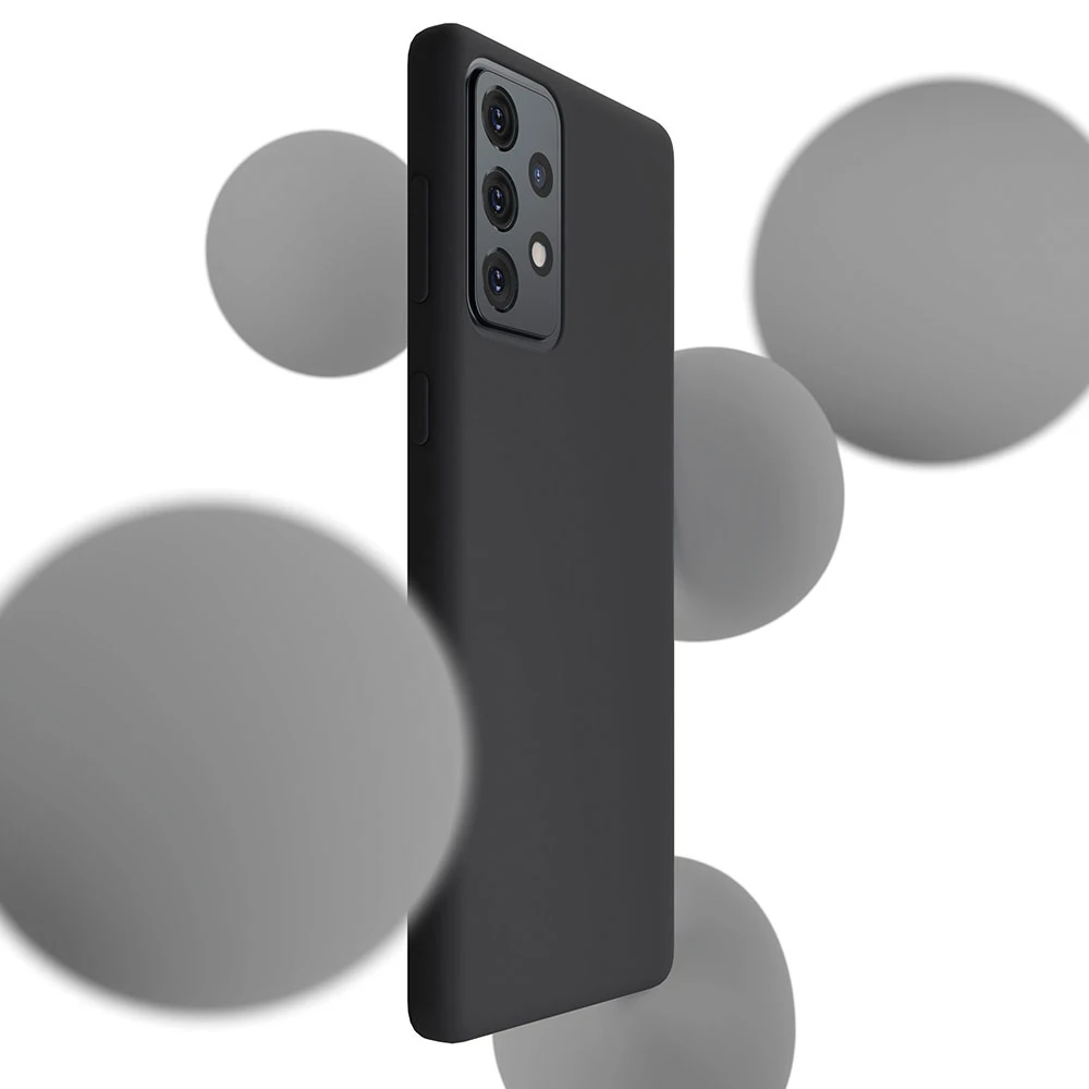 Dėklas 3MK Silikoninis dėklas skirtas Samsung Galaxy A16 juodos spalvos aprašymas - Prekės nuotrauka