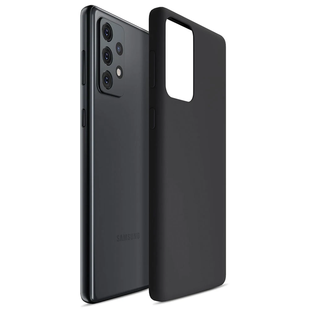 Dėklas 3MK Silikoninis dėklas skirtas Samsung Galaxy A16 juodos spalvos aprašymas - Prekės nuotrauka