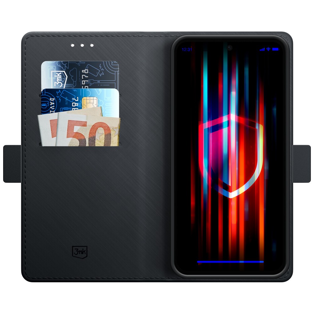 Dėklas 3MK Wallet skirtas Samsung Galaxy S26 FE aprašymas - Prekės nuotrauka