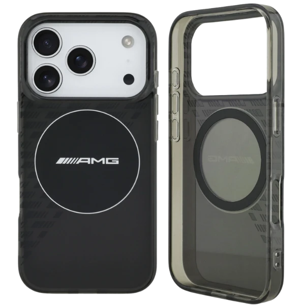 Mercedes Dėklas AMG Double Layer skaidrus Smocked MagSafe skirtas Apple iPhone 17 Pro juodos spalvos aprašymas - Prekės nuotrauka Mercedes Dėklas AMG Double Layer skaidrus Smocked MagSafe skirtas Apple iPhone 17 Pro juodos spalvos aprašymas - Prekės nuotrauka
