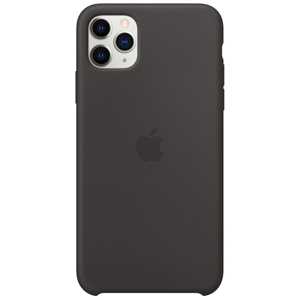 Dėklas Apple MX002ZE/A Apple iPhone 11 Pro Max juodos spalvos Kryt pro Silikoninis dėklas aprašymas - Prekės nuotrauka