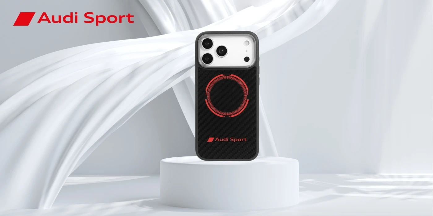 Dėklas Audi RSQ Carbon Fiber Sport Raudona Circle MagSafe skirtas Apple iPhone 17 Pro Max juodos spalvos aprašymas - Prekės nuotrauka Dėklas Audi RSQ Carbon Fiber Sport Raudona Circle MagSafe skirtas Apple iPhone 17 Pro Max juodos spalvos aprašymas - Prekės nuotrauka