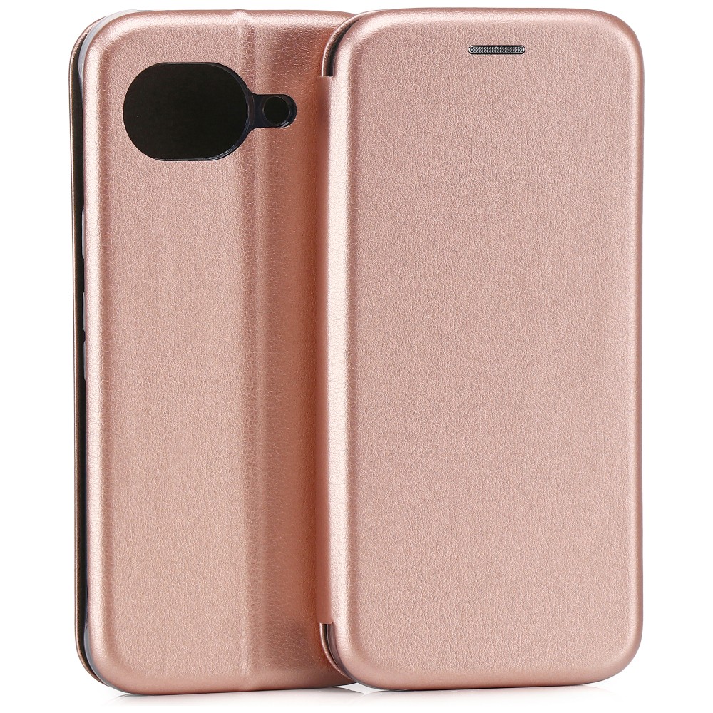 Dėklas Beline Book Magnetic Google Pixel 10A rose-auksinis aprašymas - Prekės nuotrauka