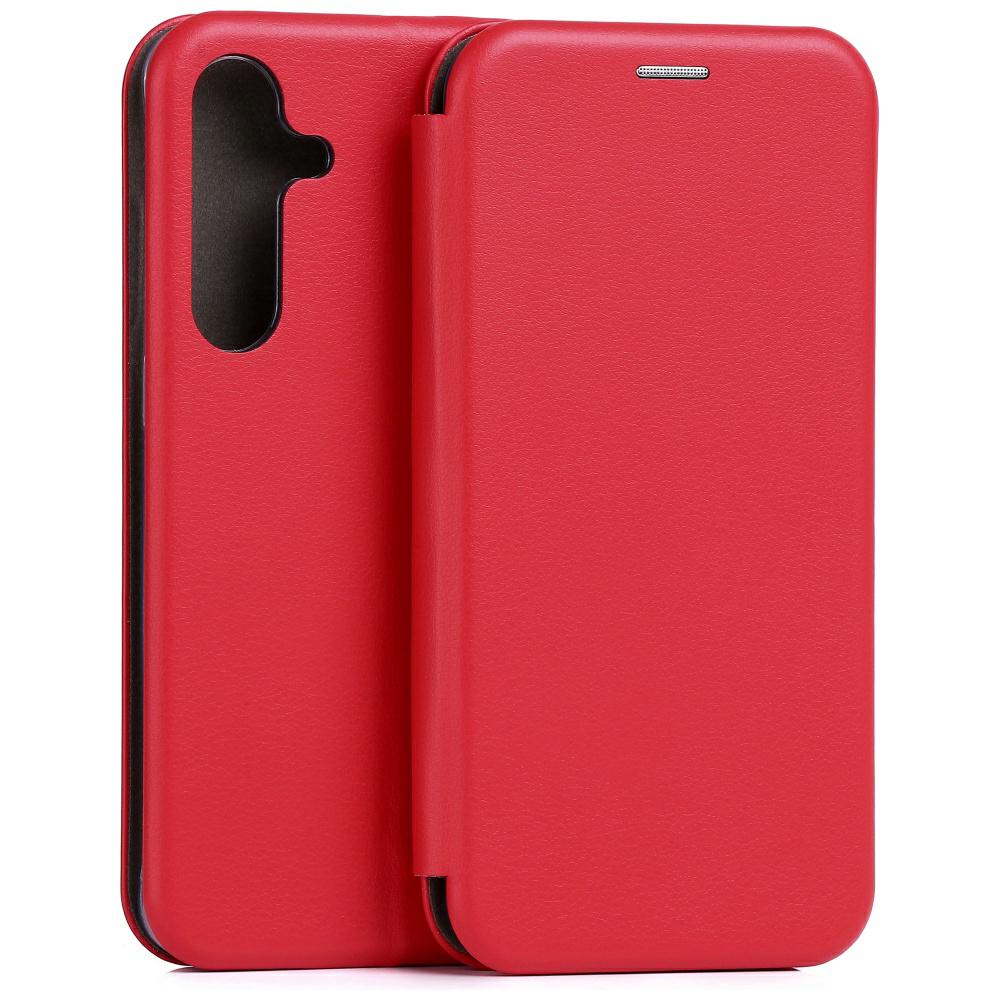 Dėklas Beline Book Magnetic Samsung Galaxy S25 FE red aprašymas - Prekės nuotrauka