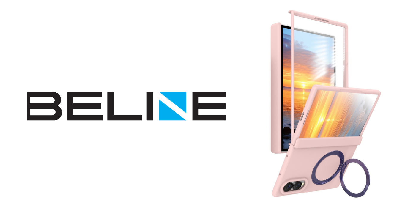Dėklas Beline Hinge 360, skirtas Samsung Galaxy Z Fold8, rožinis aprašymas - Prekės nuotrauka
