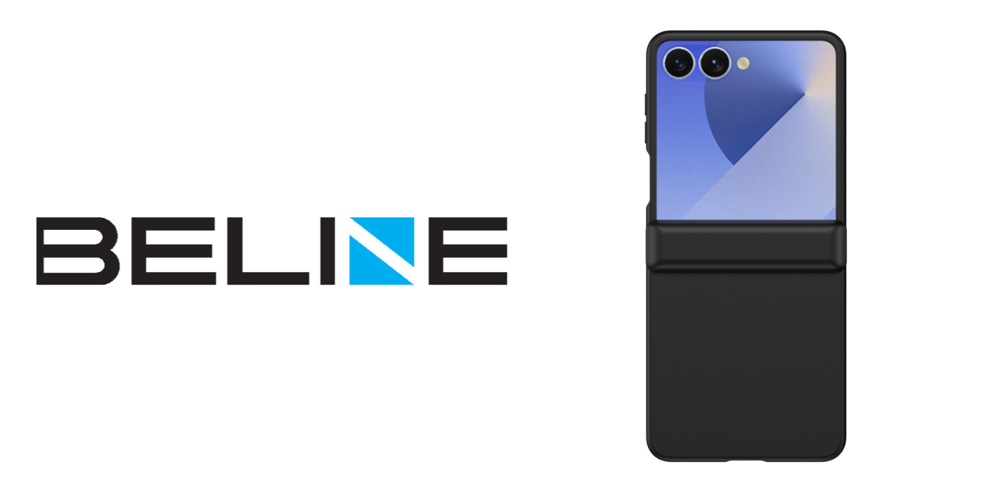 Dėklas Beline Hinge Soft, skirtas Samsung Galaxy Z Flip8, juodas aprašymas - Prekės nuotrauka