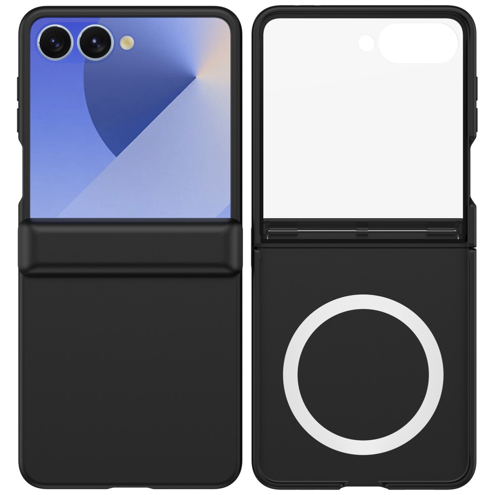 Dėklas Beline Hinge Soft, skirtas Samsung Galaxy Z Flip8, juodas aprašymas - Prekės nuotrauka