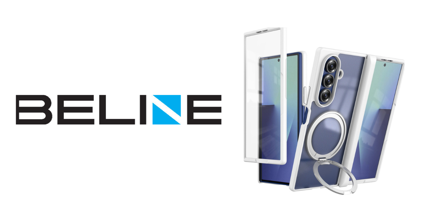 Dėklas Beline MagRing 360, skirtas Samsung Galaxy Fold8 Ultra, baltas aprašymas - Prekės nuotrauka