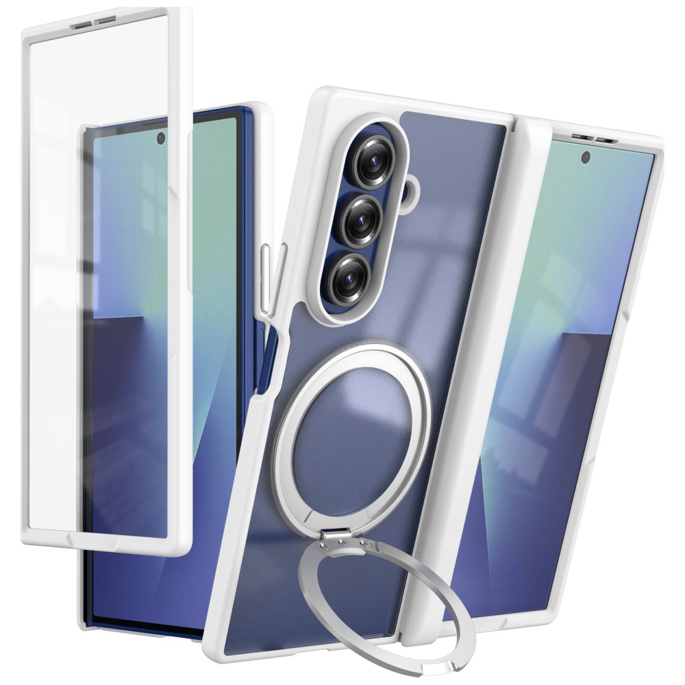 Dėklas Beline MagRing 360, skirtas Samsung Galaxy Fold8 Ultra, baltas aprašymas - Prekės nuotrauka