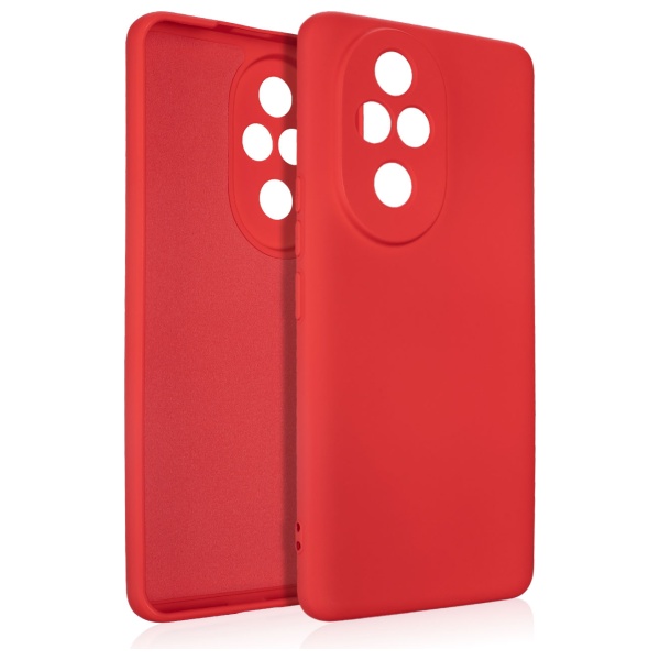 Dėklas Beline Silicone Honor 200 Pro red aprašymas - Prekės nuotrauka