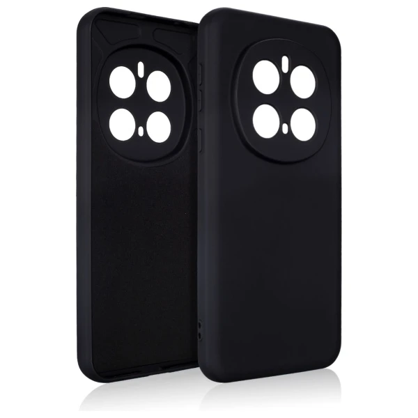 Dėklas Beline Silicone Honor Magic 7 Pro 5G juodos spalvos aprašymas - Prekės nuotrauka