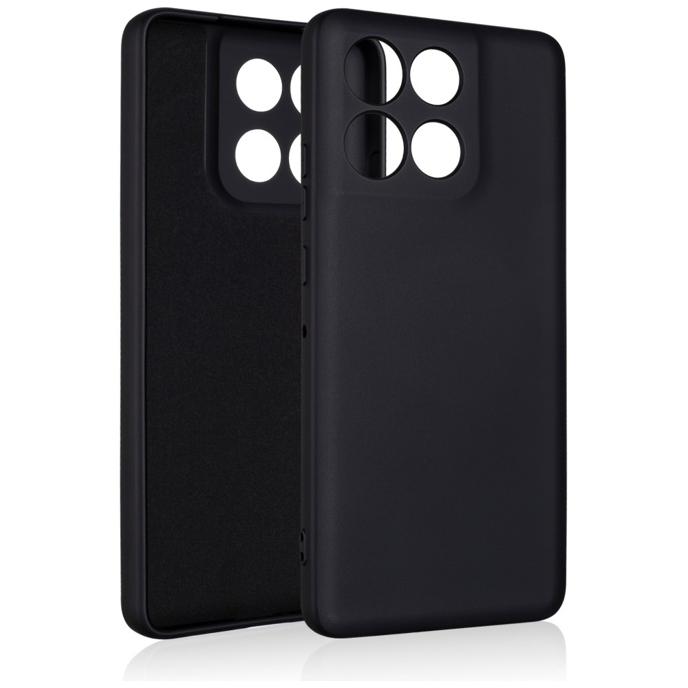 Dėklas Beline Silicone Moto G86 Power 5G juodos spalvos aprašymas - Prekės nuotrauka