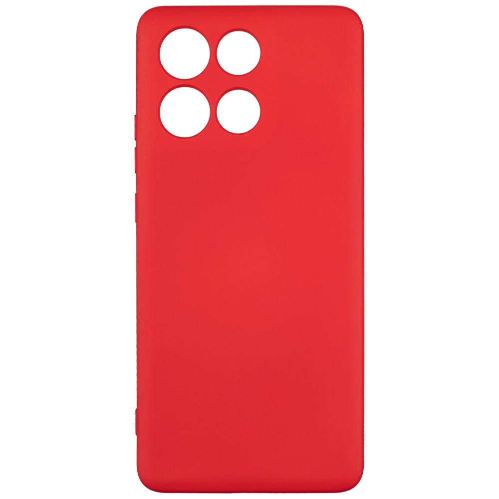 Dėklas Beline Silicone Moto G86 Power 5G red aprašymas - Prekės nuotrauka