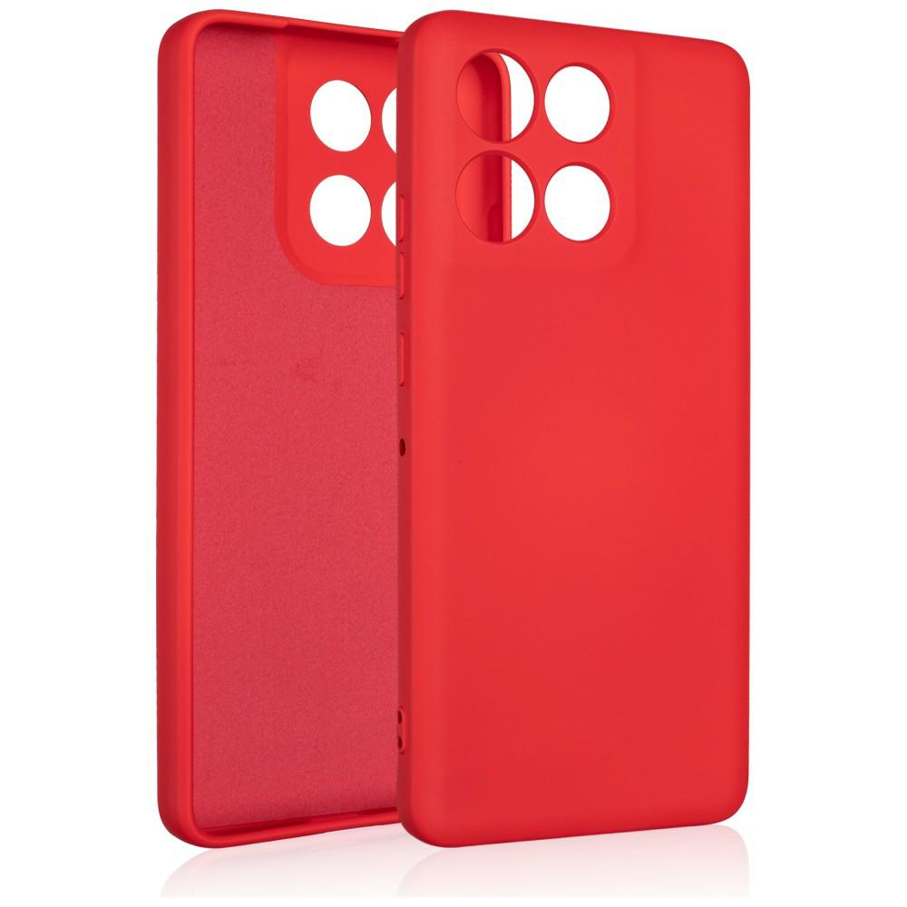 Dėklas Beline Silicone Moto G86 Power 5G red aprašymas - Prekės nuotrauka