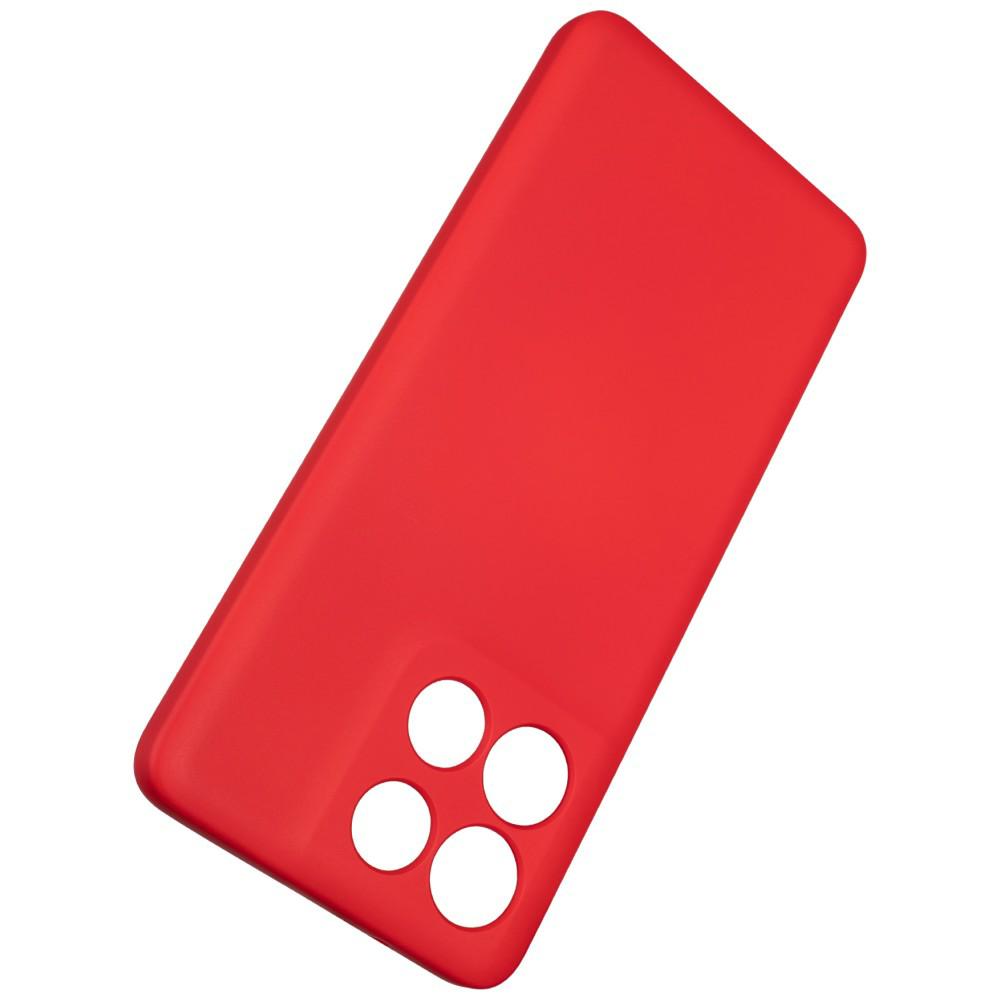 Dėklas Beline Silicone Moto G86 Power 5G red aprašymas - Prekės nuotrauka