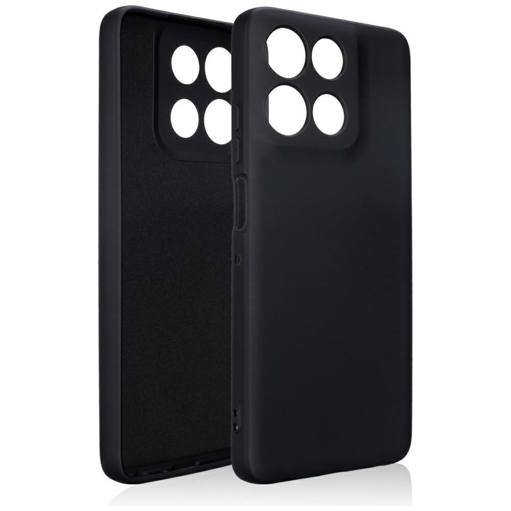 Dėklas Beline Silicone Motorola Moto G56 5G juodos spalvos aprašymas - Prekės nuotrauka