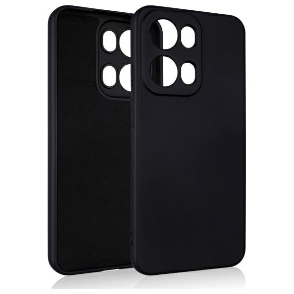 Dėklas Beline Silicone Oppo Reno 13 Pro juodos spalvos aprašymas - Prekės nuotrauka
