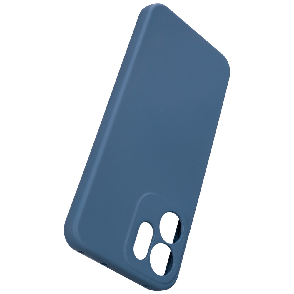 Dėklas Beline Silicone Oppo Reno 14F mėlynas aprašymas - Prekės nuotrauka