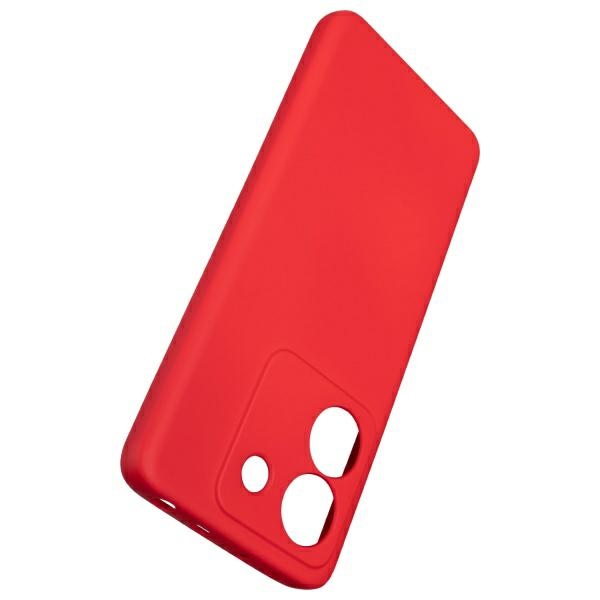 Dėklas Beline Silicone Poco M7 Pro raudonas aprašymas - Prekės nuotrauka
