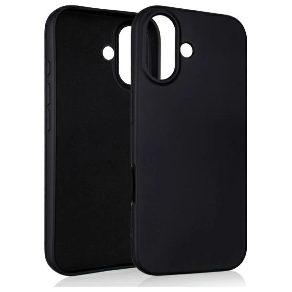 Dėklas Beline Silicone skirtas Apple iPhone 17 juodos spalvos aprašymas - Prekės nuotrauka