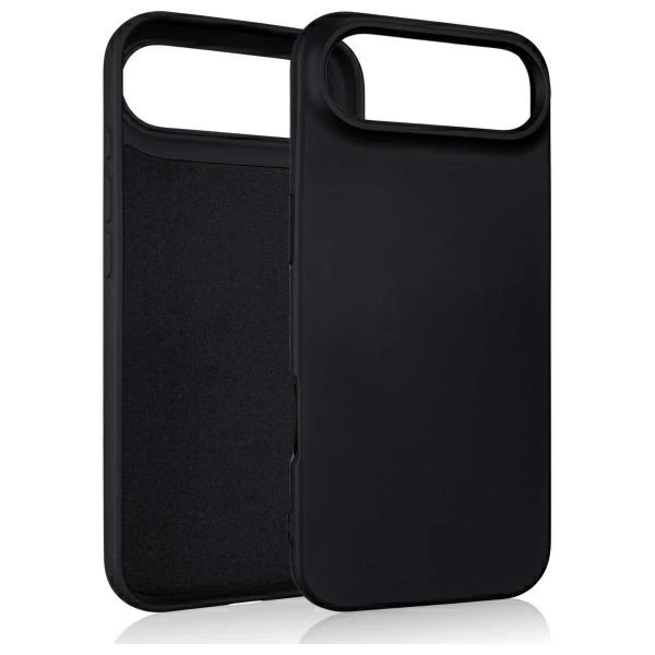 Dėklas Beline Silicone skirtas Apple iPhone 17 Air juodos spalvos aprašymas - Prekės nuotrauka