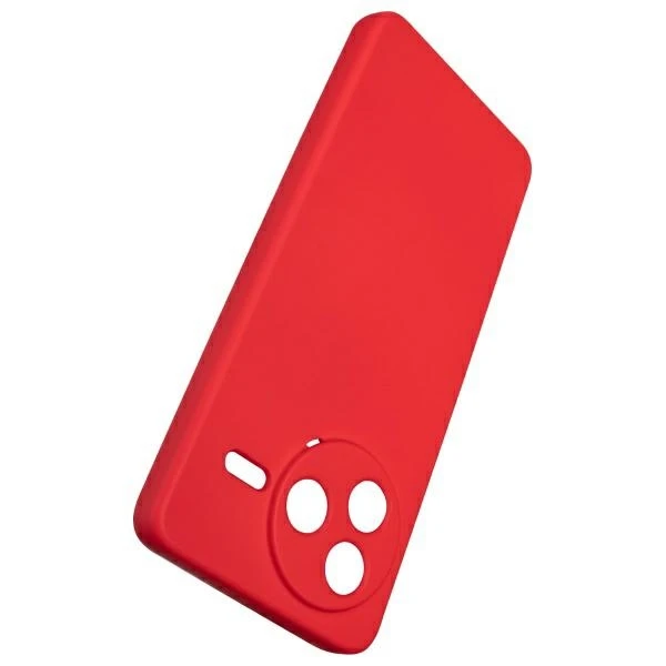 Dėklas Beline Silicone skirtas Poco F7 Pro raudonos spalvos aprašymas - Prekės nuotrauka