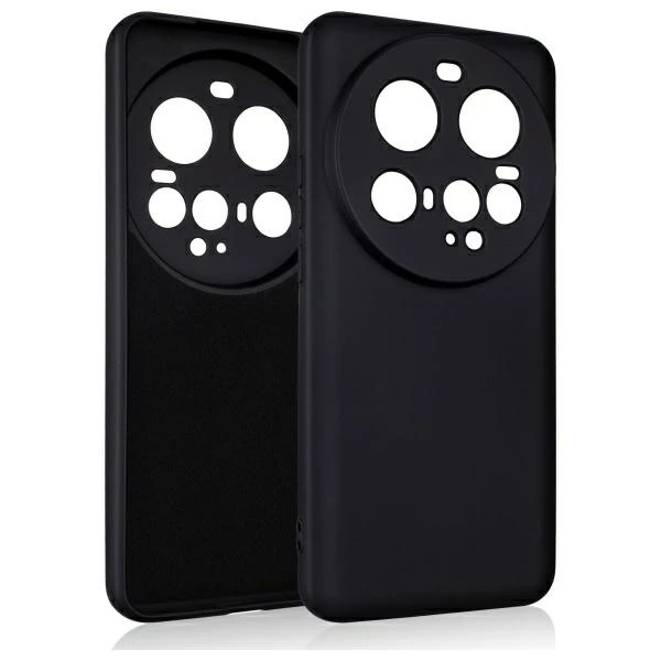 Dėklas Beline Silicone skirtas Xiaomi 15 Ultra juodos spalvos aprašymas - Prekės nuotrauka