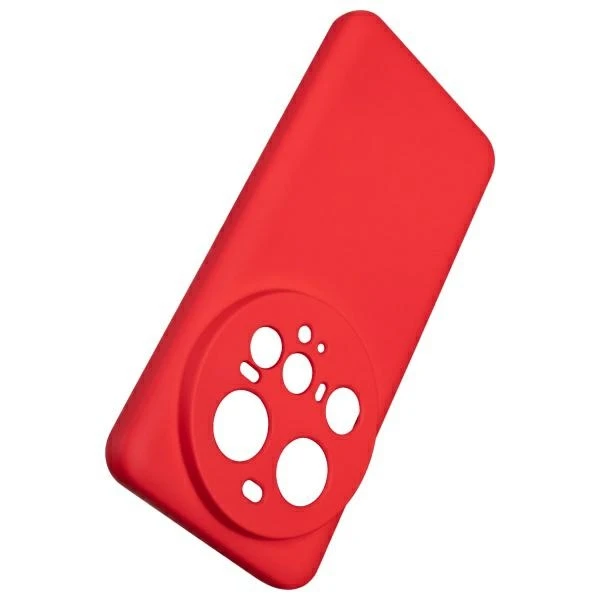 Dėklas Beline Silicone skirtas Xiaomi 15 Ultra raudonos spalvos aprašymas - Prekės nuotrauka