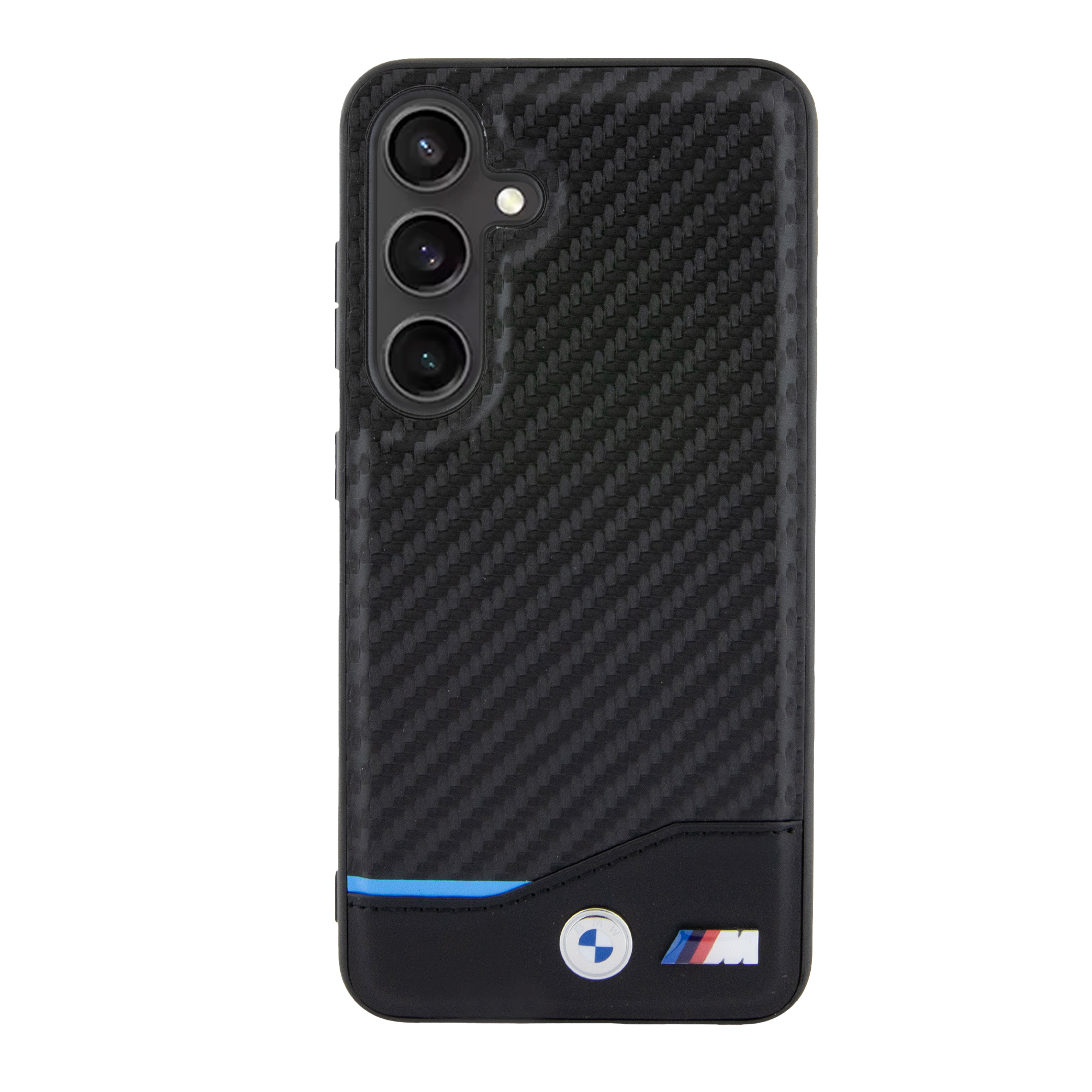 Dėklas BMW BMHCS24S22NBCK S24 S921 juodos spalvos Leather Carbon aprašymas - Prekės nuotrauka