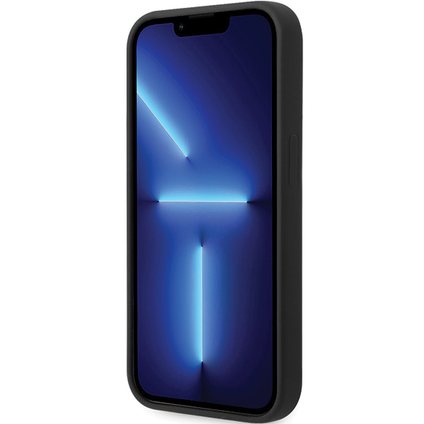 Dėklas BMW BMHMP14SSILBK2 iPhone 14 / 13 6.1″ juodos spalvos Signature Liquid Silicone MagSafe aprašymas - Prekės nuotrauka