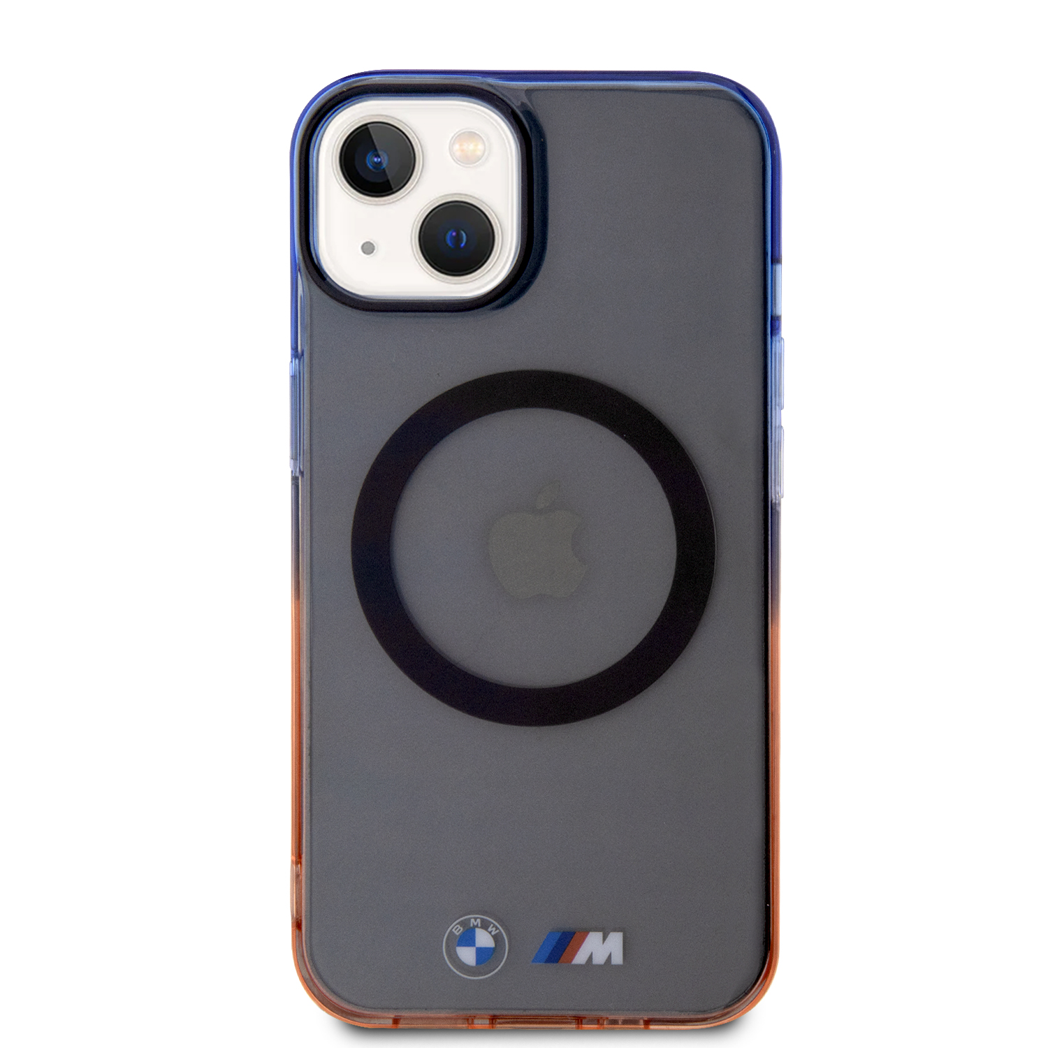 Dėklas BMW BMHMP15MHTGE iPhone 15 Plus 14 Plus 6.7″ pilkas kietas dėklas Gradient Bumper MagSafe aprašymas - Prekės nuotrauka