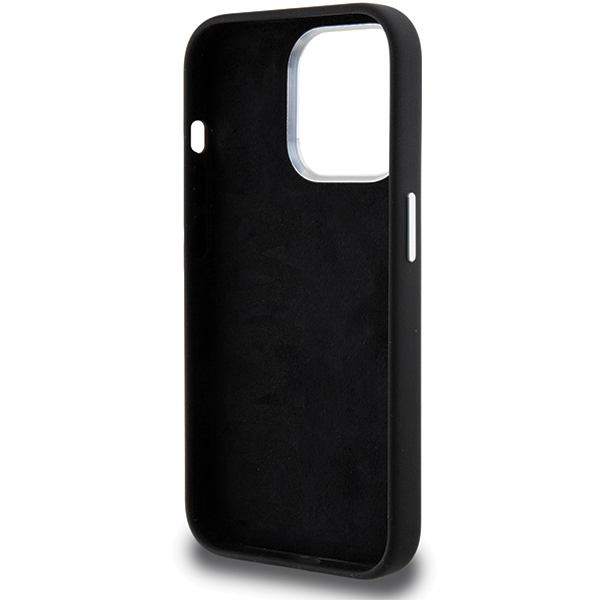 Dėklas BMW BMHMP15MSILBK2 iPhone 15 Plus / 14 Plus 6.7″ juodos spalvos Signature Liquid Silicone MagSafe aprašymas - Prekės nuotrauka