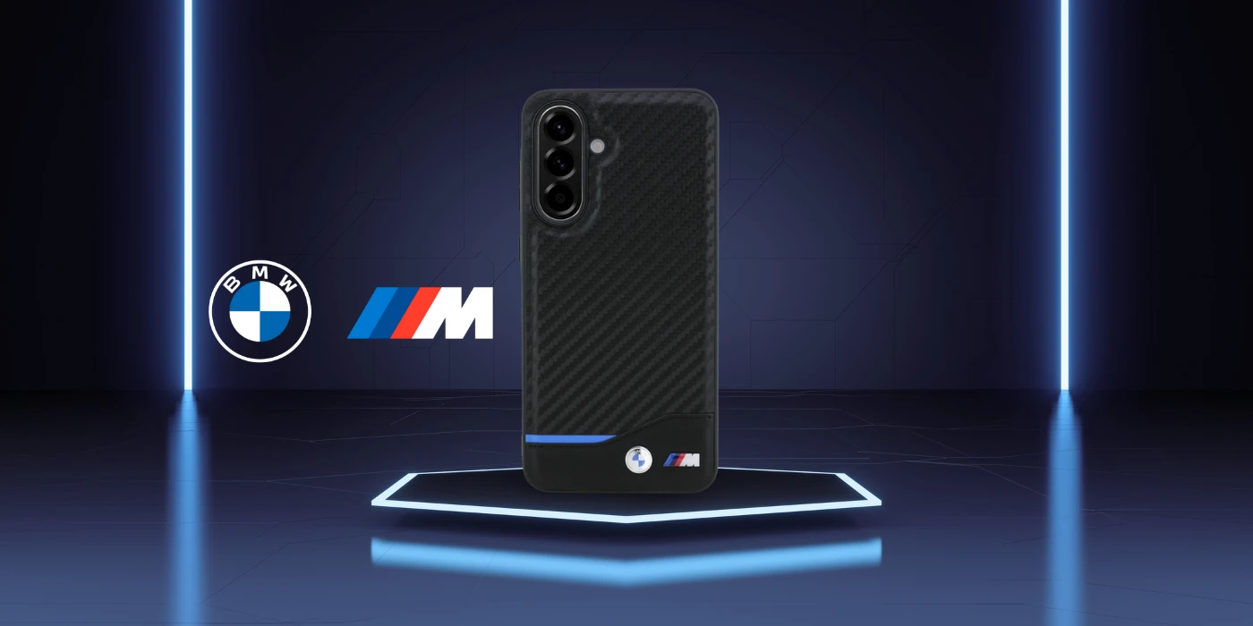 Dėklas BMW M Carbon skirtas Samsung Galaxy A56 juodos spalvos aprašymas - Prekės nuotrauka Dėklas BMW M Carbon skirtas Samsung Galaxy A56 juodos spalvos aprašymas - Prekės nuotrauka