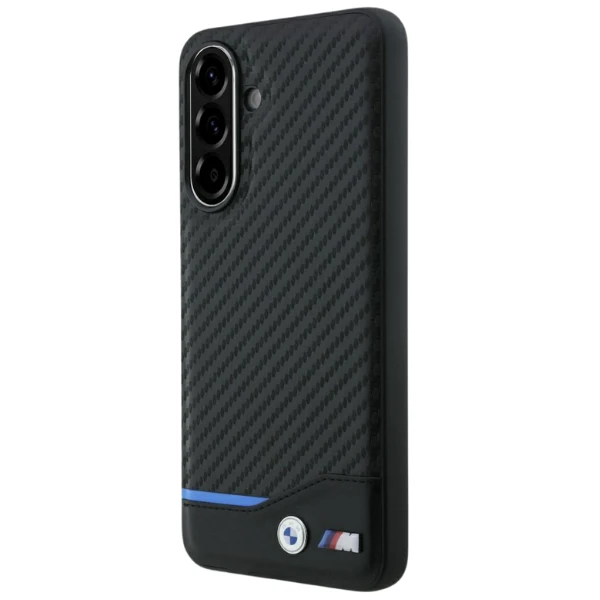 Dėklas BMW M Carbon skirtas Samsung Galaxy A56 juodos spalvos aprašymas - Prekės nuotrauka Dėklas BMW M Carbon skirtas Samsung Galaxy A56 juodos spalvos aprašymas - Prekės nuotrauka
