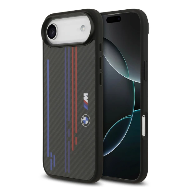 Dėklas BMW M Kevlar Lines & Logo MagSafe skirtas Apple iPhone Air juodos spalvos aprašymas - Prekės nuotrauka Dėklas BMW M Kevlar Lines & Logo MagSafe skirtas Apple iPhone Air juodos spalvos aprašymas - Prekės nuotrauka