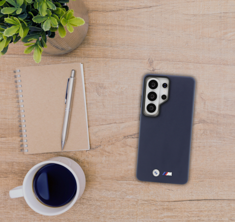 Dėklas BMW M Metal Logo MagSafe Samsung Galaxy S26 Ultra navy mėlynas aprašymas - Prekės nuotrauka Dėklas BMW M Metal Logo MagSafe Samsung Galaxy S26 Ultra navy mėlynas aprašymas - Prekės nuotrauka