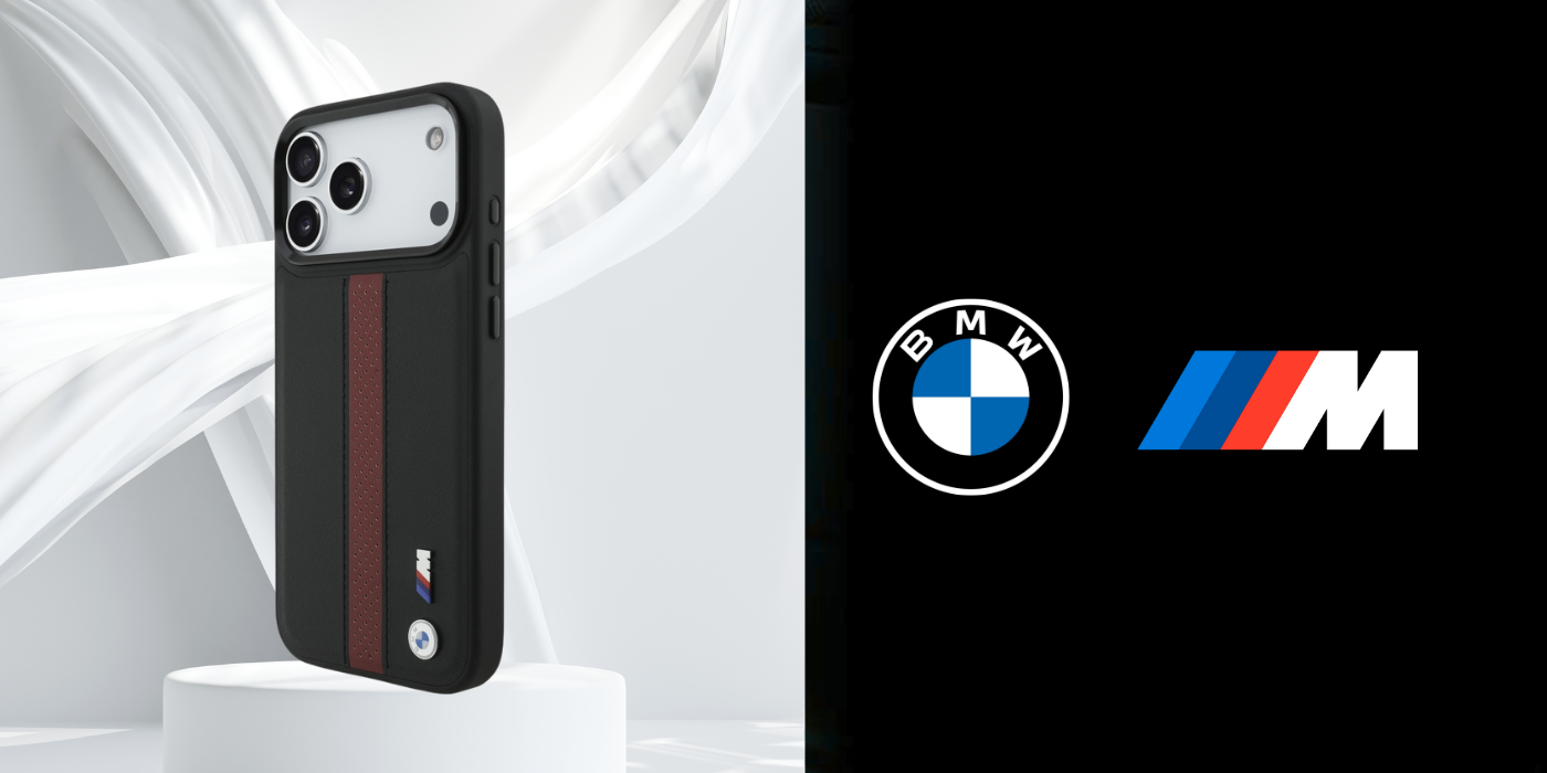 Dėklas BMW M Perforated Stripe Logo MagSafe Apple iPhone 17 Pro Max red aprašymas - Prekės nuotrauka