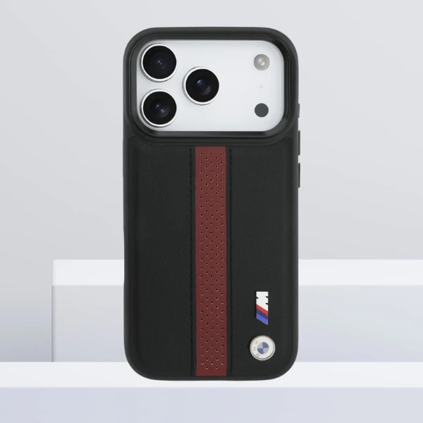 Dėklas BMW M Perskirtasated Stripe Logo MagSafe skirtas Apple iPhone 17 Pro raudonos spalvos aprašymas - Prekės nuotrauka Dėklas BMW M Perskirtasated Stripe Logo MagSafe skirtas Apple iPhone 17 Pro raudonos spalvos aprašymas - Prekės nuotrauka