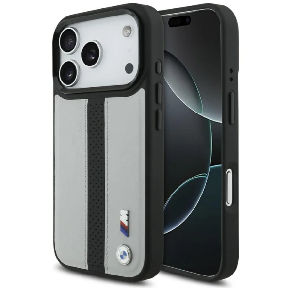 Dėklas BMW M Perskirtasated Stripe Logo MagSafe skirtas Apple iPhone 17 Pro pilkos spalvos aprašymas - Prekės nuotrauka Dėklas BMW M Perskirtasated Stripe Logo MagSafe skirtas Apple iPhone 17 Pro pilkos spalvos aprašymas - Prekės nuotrauka