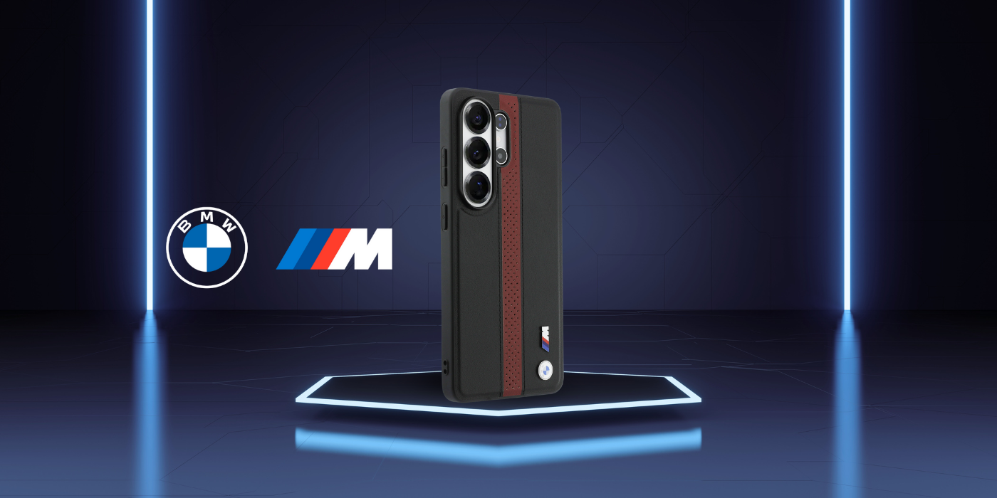 Dėklas BMW Perforated Stripe Logo MagSafe Samsung Galaxy S26 Ultra red aprašymas - Prekės nuotrauka Dėklas BMW Perforated Stripe Logo MagSafe Samsung Galaxy S26 Ultra red aprašymas - Prekės nuotrauka