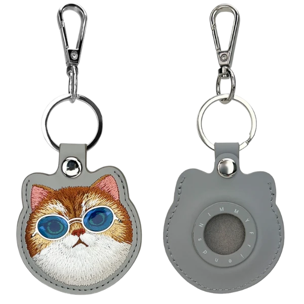 Dėklas daiktų ieškikliui Nimmy Glasses Cool Cat pilkos spalvos aprašymas - Prekės nuotrauka Dėklas daiktų ieškikliui Nimmy Glasses Cool Cat pilkos spalvos aprašymas - Prekės nuotrauka