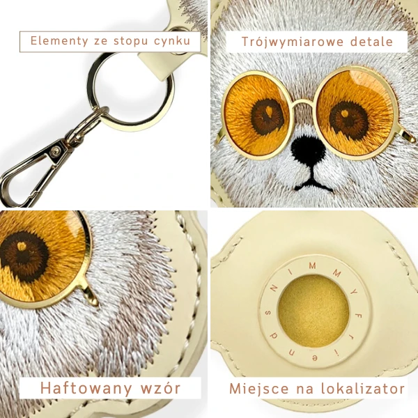 Dėklas daiktų ieškikliui Nimmy Glasses Cool Dog khaki aprašymas - Prekės nuotrauka Dėklas daiktų ieškikliui Nimmy Glasses Cool Dog khaki aprašymas - Prekės nuotrauka
