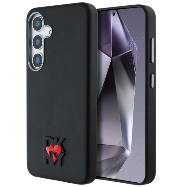 Dėklas DKNY Leather Heart of NY Samsung Galaxy S25 juodos spalvos aprašymas - Prekės nuotrauka Dėklas DKNY Leather Heart of NY Samsung Galaxy S25 juodos spalvos aprašymas - Prekės nuotrauka