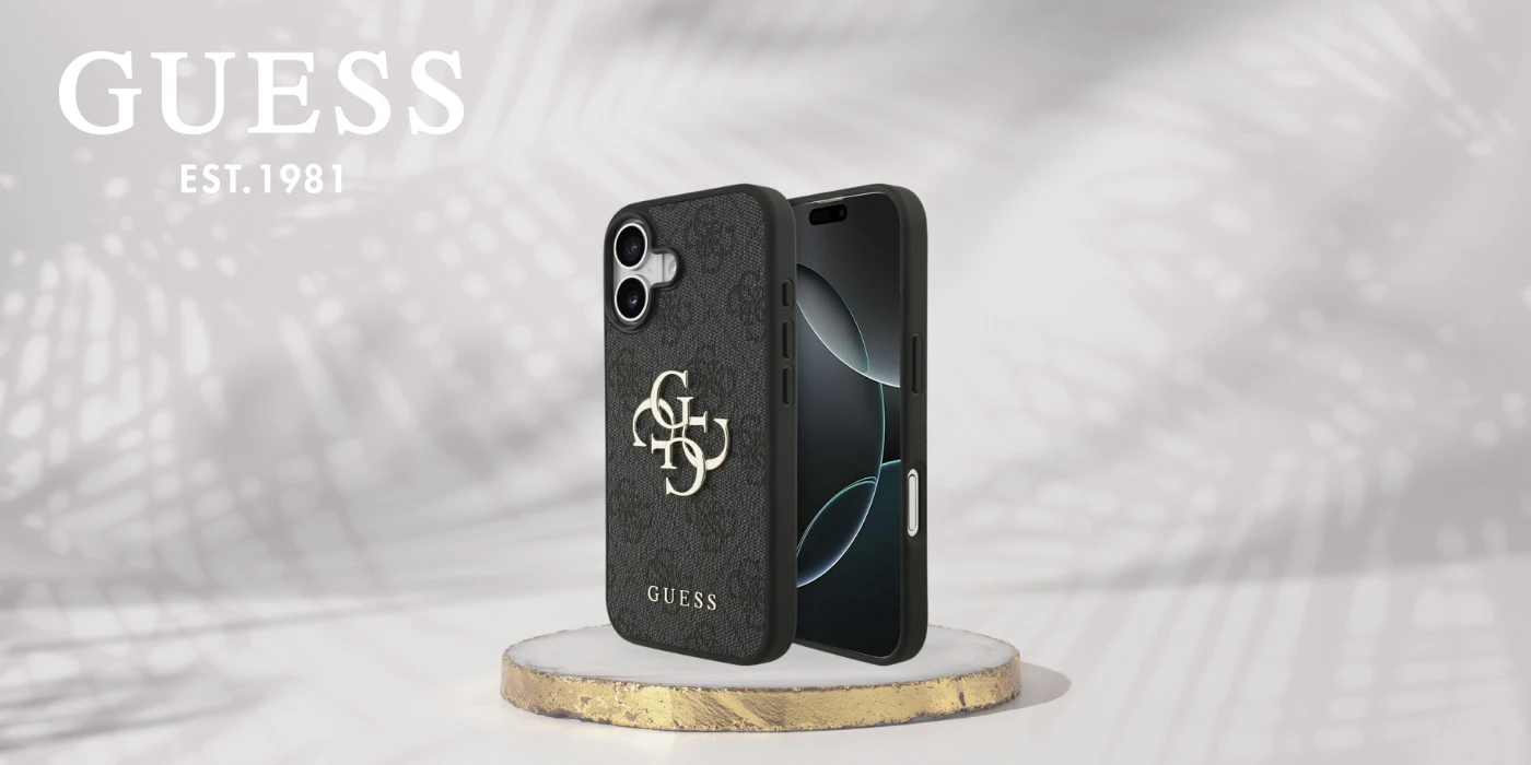 Dėklas Guess 4G Big Logo skirtas Apple iPhone 17 juodos spalvos aprašymas - Prekės nuotrauka Dėklas Guess 4G Big Logo skirtas Apple iPhone 17 juodos spalvos aprašymas - Prekės nuotrauka